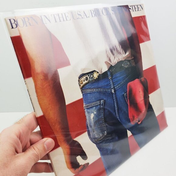 Bruce Springsteen Born in USA Vinyl Record QC 38653 Original Pressing 1984 VG - Picture 11 of 12